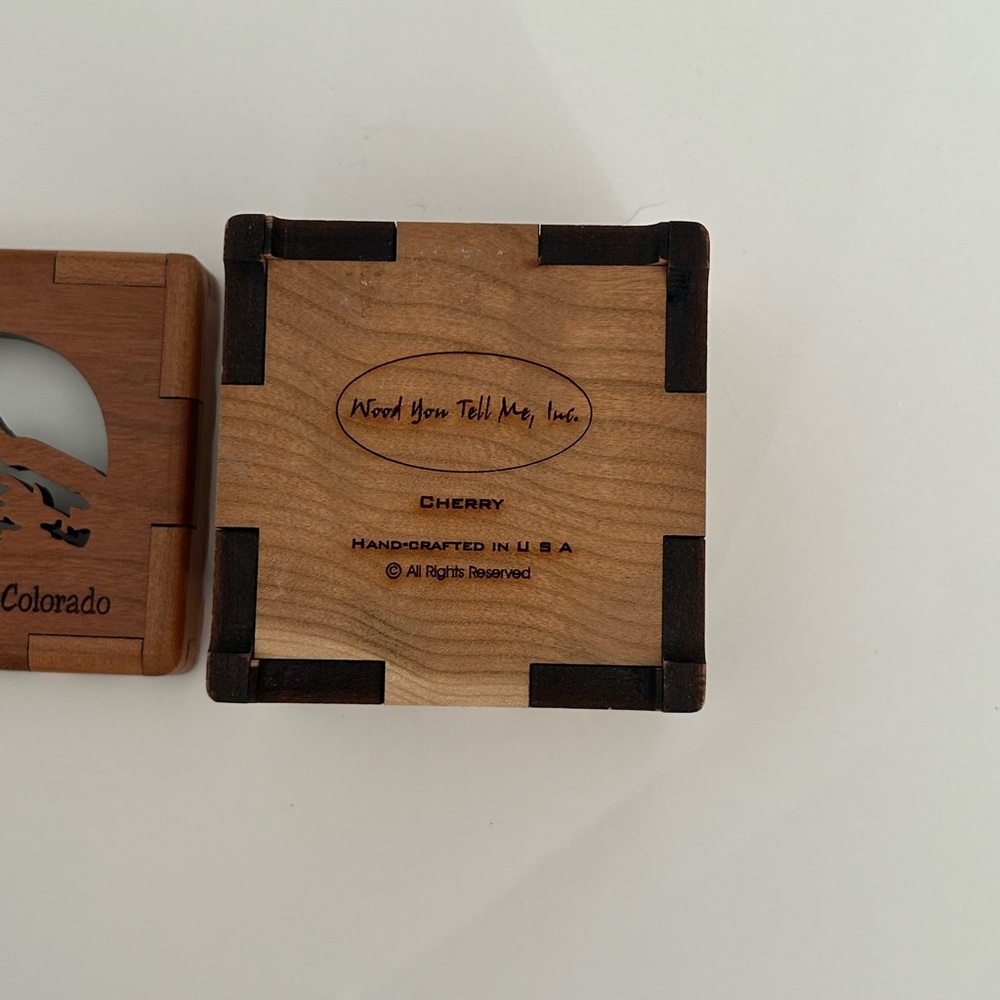 Wooden Breckenridge Colorado Keepsake Box - Picture 6 of 6